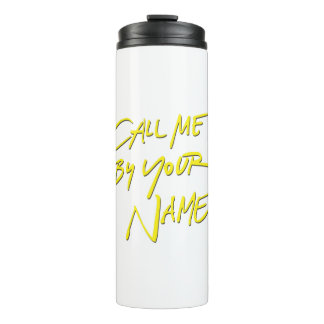Bouteilles Isothermes appel-me-par-votre-nom-police-logo-typographie-