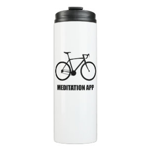 Bouteilles Isothermes Application de méditation de vélo