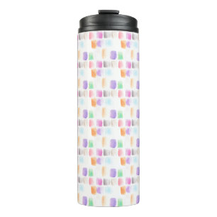 Bouteilles Isothermes Aquarelle arc-en-ciel teint main