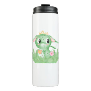 Bouteilles Isothermes Aquarelle Bébé Cute Dragon