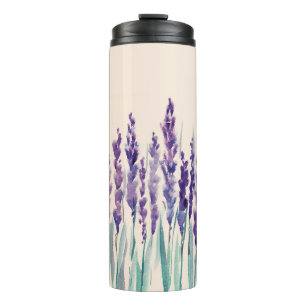 Bouteilles Isothermes aquarelle de lavande française