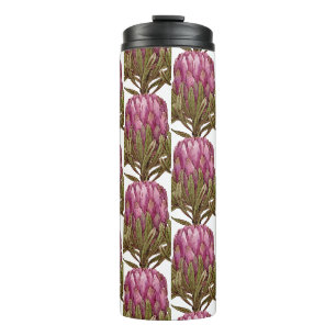 Bouteilles Isothermes Aquarelle Fleur Plante Thermique Tumbler