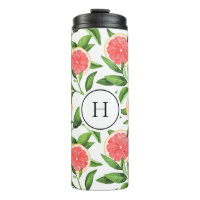 Aquarelle Grappe Motif Monogramme