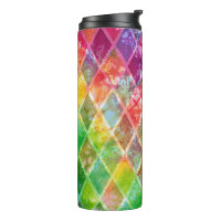 Aquarelle Neon Tie Dye Jacquard Arlequin