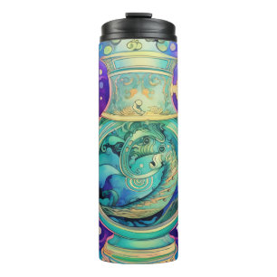 Bouteilles Isothermes Aquarius Zodiac Astrologique