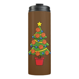 Bouteilles Isothermes Arbre de Noël de basket-ball