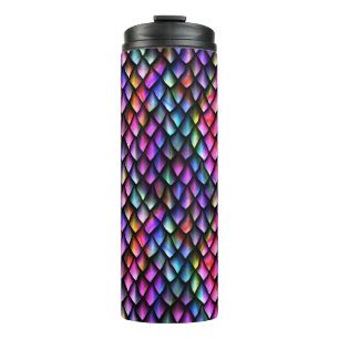 Bouteilles Isothermes Arc-en-ciel Dragon Scales Thermique Tumbler