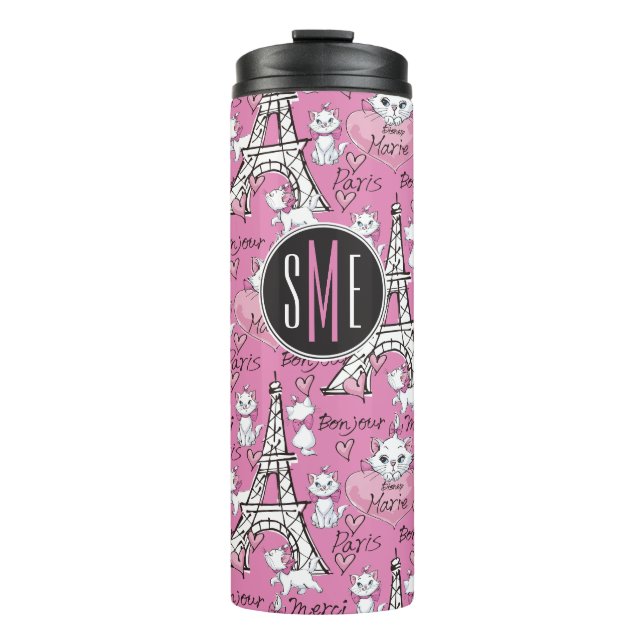 Bouteilles Isothermes Aristocats | Monogram Marie Paris Motif (Devant)