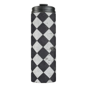 Bouteilles Isothermes Arlequin noir et blanc