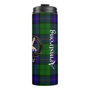 Bouteilles Isothermes Armstrong Clan Badge & Tartan 