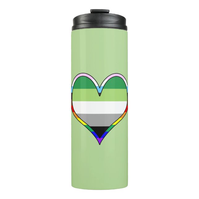 Bouteilles Isothermes Aro Pride Coeur Tumbler Thermal (Devant)