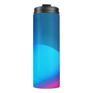 Bouteilles Isothermes arrière - plan Abstrait avec dégradé coloré. Vibra