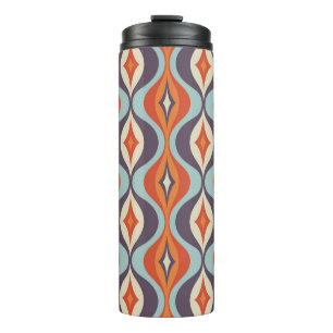 Bouteilles Isothermes Arrière - plan d'art moderne du milieu du siècle. 