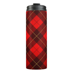 Bouteilles Isothermes Arrière - plan de tartan de Wallace