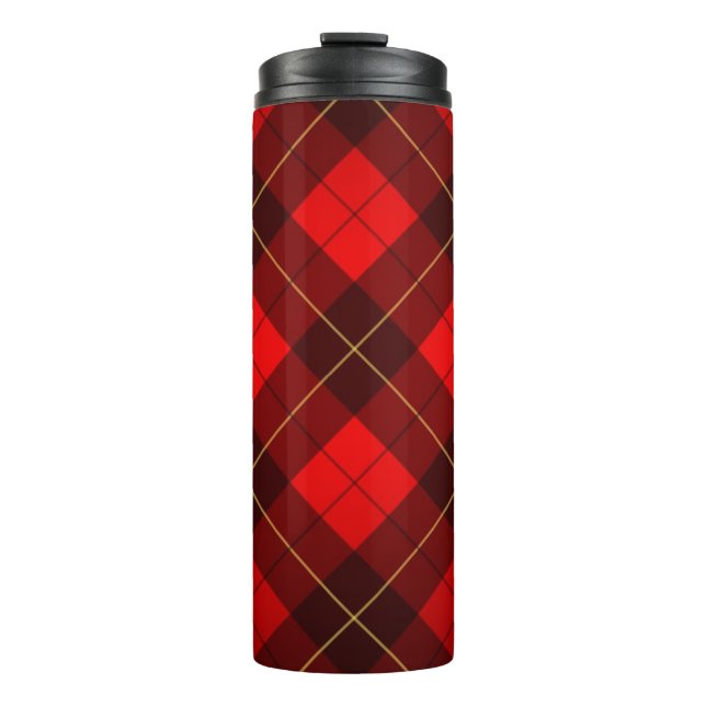 Bouteilles Isothermes Arrière - plan de tartan de Wallace (Devant)