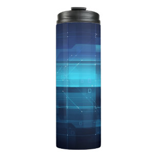 Bouteilles Isothermes Arrière - plan numérique de pointe