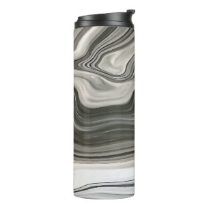 Bouteilles Isothermes Art abstrait de coulée acrylique artistique monoch