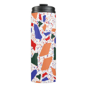 Bouteilles Isothermes Art abstrait terrazzo motif audacieux