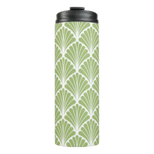 Bouteilles Isothermes Art déco géométrique, motif transparent