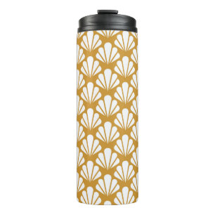 Bouteilles Isothermes Art Deco Seamless Pattern. Geometric Floral decora