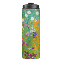 Art floral de cottage vintage de Gustav Klimt