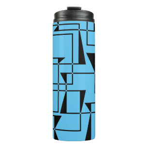 Bouteilles Isothermes Art motif géométrique moderne, urbain, audacieux