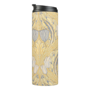 Bouteilles Isothermes Arts et artisanat Walter Crane Tulipes blanches bl
