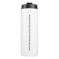 Atteindre votre rêve Tumbler thermique