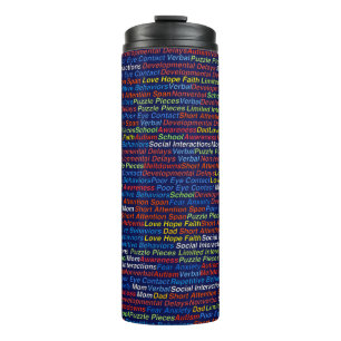 Bouteilles Isothermes Autisme —Paruline thermique