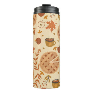 Bouteilles Isothermes Automne Apple Pie : Graphiques Vintages