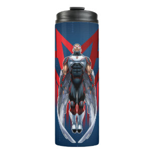 Bouteilles Isothermes Avengers Classiques   Insigne Icône Falcon