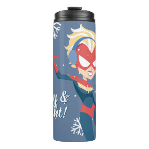 Bouteilles Isothermes Avengers Saisonniers   Captain Marvel