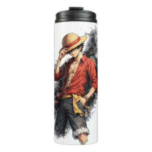 Bouteilles Isothermes Aventure Chapeau de Paille Tumbler Thermique Aquar
