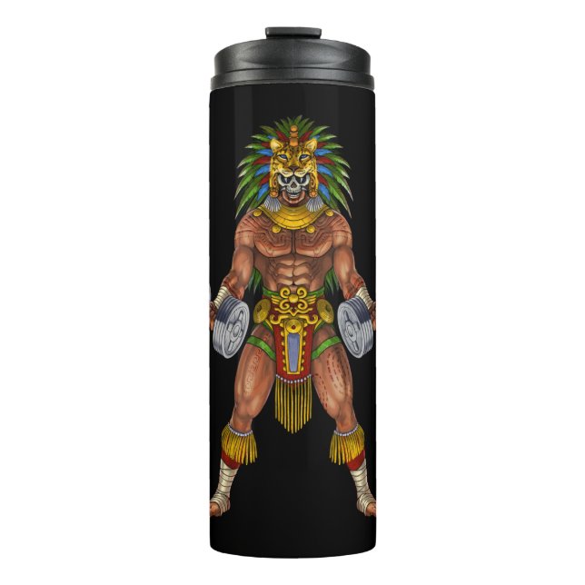 Bouteilles Isothermes Aztec Warrior Weightlifting (Devant)