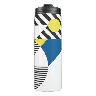Bouteilles Isothermes Background in retro modern style