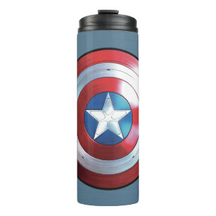 Bouteilles Isothermes Badge Captain America Shield