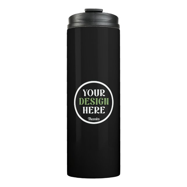 Bouteilles Isothermes baiser personnalisé, unique, élégant et minimalist (Devant)