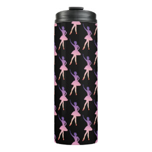 Bouteilles Isothermes Ballerina dans le violet rose moderne géométrique
