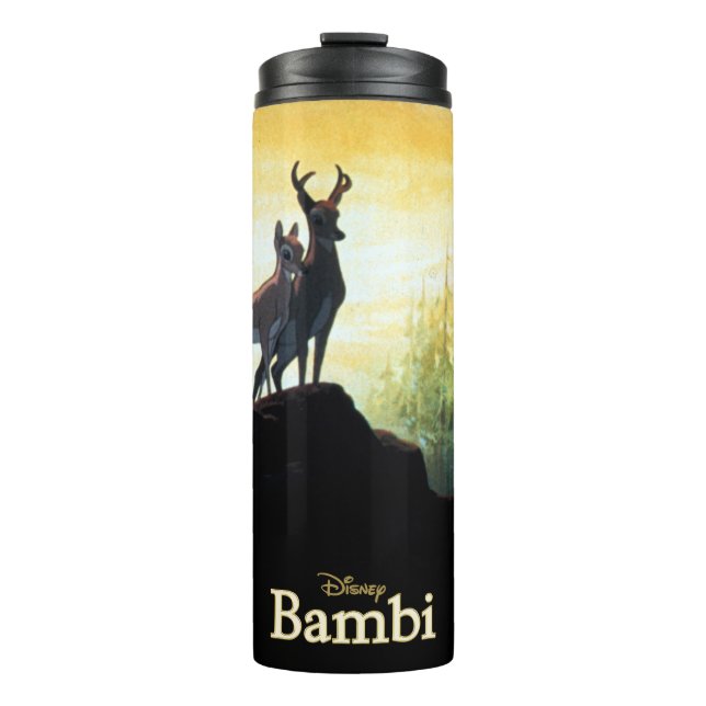 Bouteilles Isothermes Bambi Et Faline Sur Cliff (Devant)