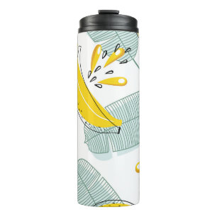 Bouteilles Isothermes Bananes juteuses Motif Vintage