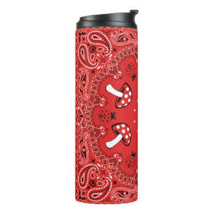 Bouteilles Isothermes Bandana rouge