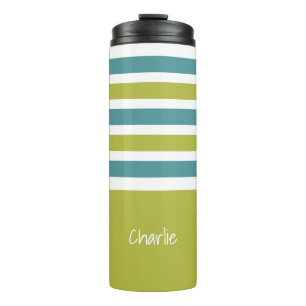 Bouteilles Isothermes Bande Motif monogramme personnalisé