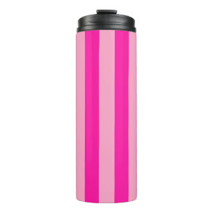 Bouteilles Isothermes Bandes verticales rose chaud