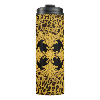 Bouteilles Isothermes Baroque léopard, Poster de animal orné