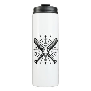 Bouteilles Isothermes baseball vintage