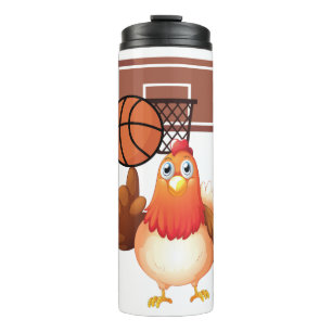Bouteilles Isothermes Basket-ball animal de dessin animé