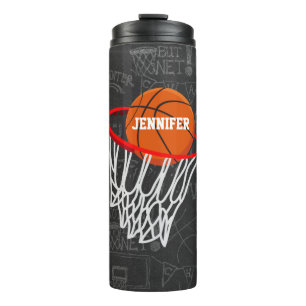 Bouteilles Isothermes Basket-ball et cerceau de tableau de bord personna