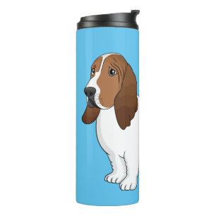 Bouteilles Isothermes Basset hound dessin de chien