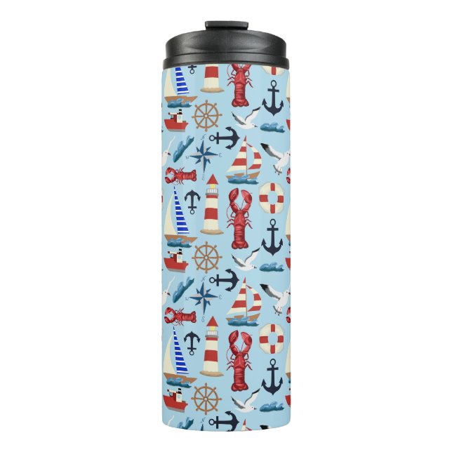 Bouteilles Isothermes Bateaux marins (Devant)