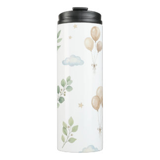 Bouteilles Isothermes Bavoir pour bébé avec motifs botaniques de eucalyp